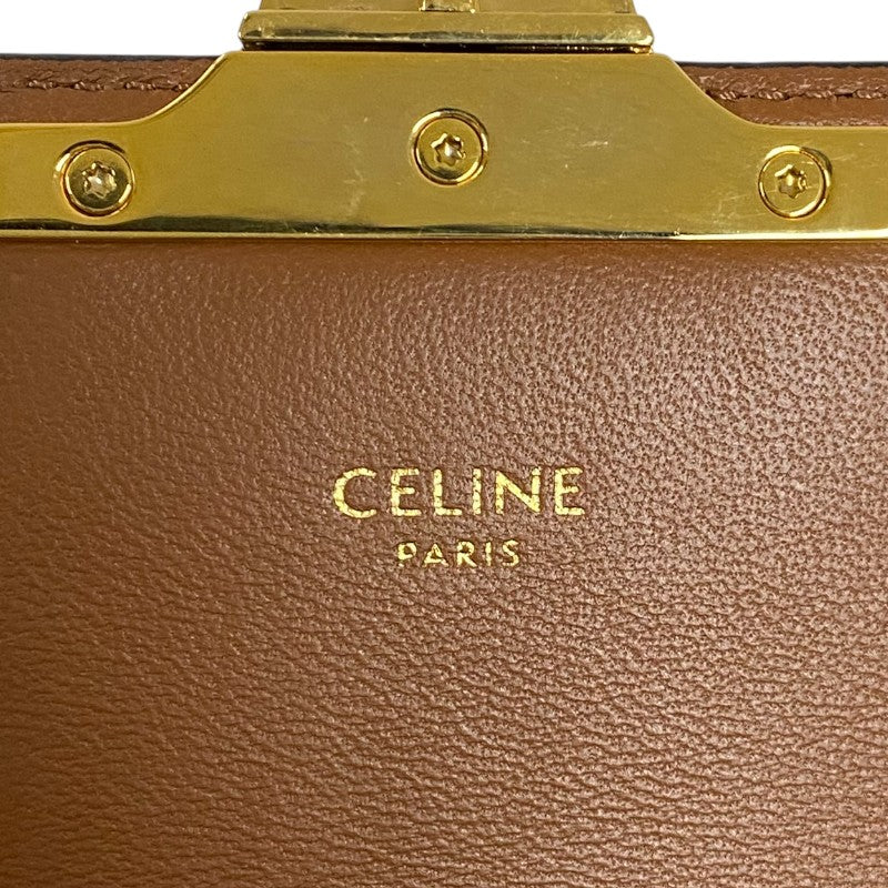 セリーヌ CELINE ショルダーバッグ クロード 194142 タン トリオンフキャンバス レディース ショルダーバッグ
