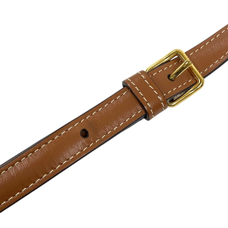 セリーヌ CELINE ショルダーバッグ クロード 194142 タン トリオンフキャンバス レディース ショルダーバッグ