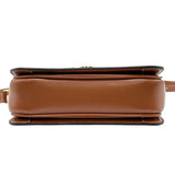 セリーヌ CELINE ティーントリオンフ バッグ 188882 ホワイト×タン ゴールド金具 トリオンフキャンバス レディース ショルダーバッグ