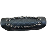 シャネル CHANEL マトラッセ25 A01112 ブラック/シルバー金具 キャビア レディース ショルダーバッグ