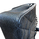 シャネル CHANEL マトラッセ25 A01112 ブラック/シルバー金具 キャビア レディース ショルダーバッグ