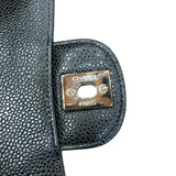 シャネル CHANEL マトラッセ25 A01112 ブラック/シルバー金具 キャビア レディース ショルダーバッグ