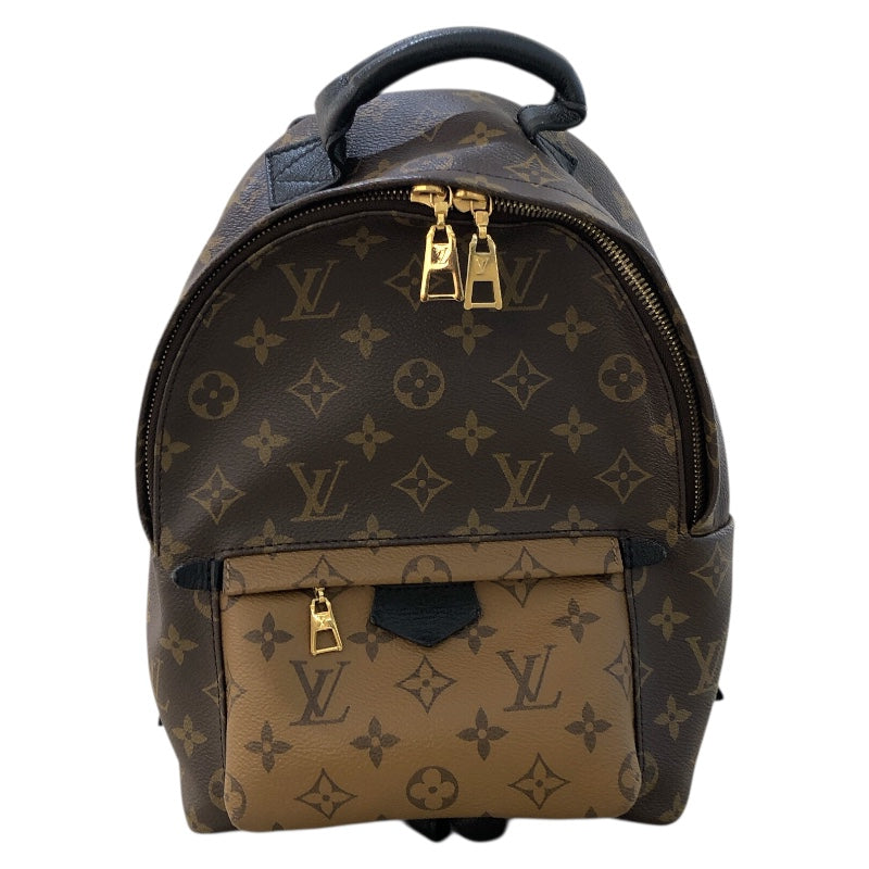 ルイ・ヴィトン LOUIS VUITTON パームスプリングス･バックパックPM M44807 ブラウン モノグラム/リバース レディース リュック・デイパック
