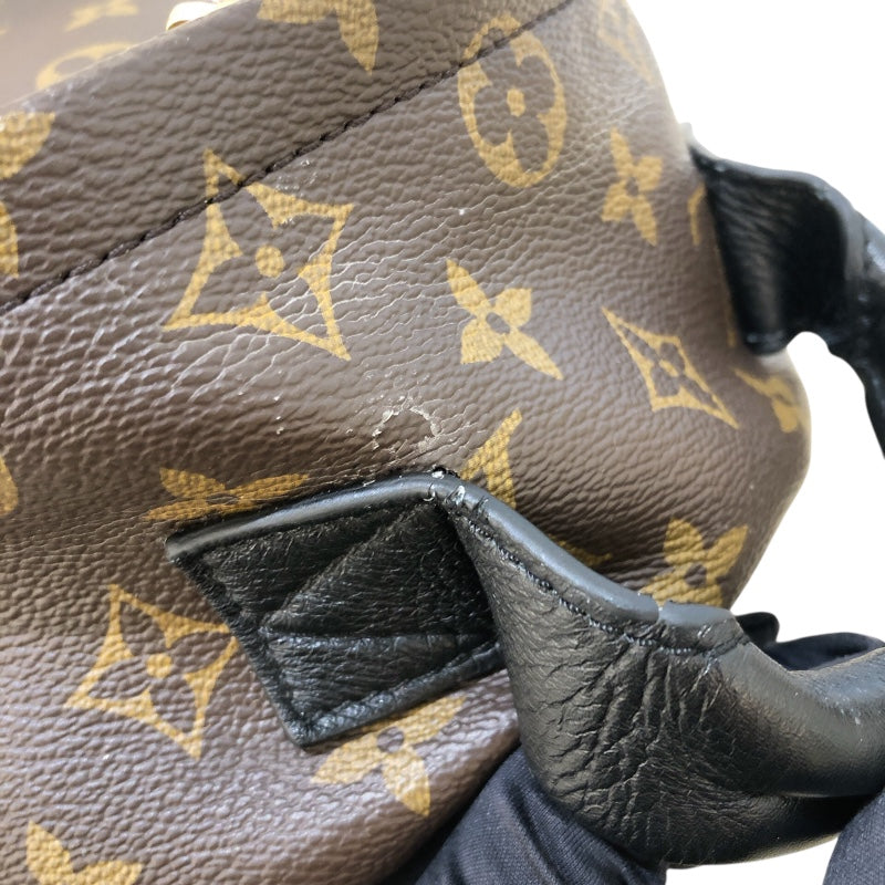 ルイ・ヴィトン LOUIS VUITTON パームスプリングス･バックパックPM M44807 ブラウン モノグラム/リバース レディース リュック・デイパック