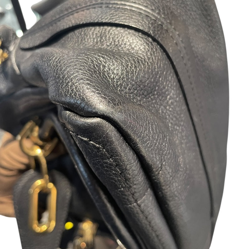 クロエ Chloe パラティスモース ブラック レザー レディース ショルダーバッグ