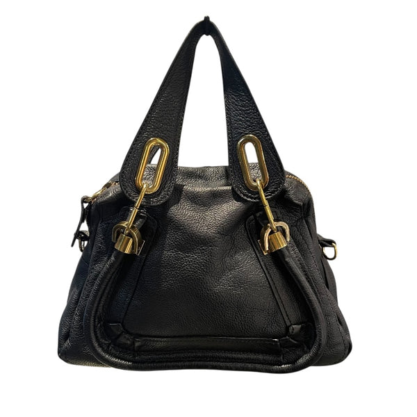 クロエ Chloe パラティスモース ブラック レザー レディース ショルダーバッグ