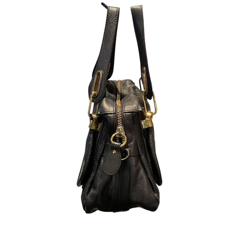 クロエ Chloe パラティスモース ブラック レザー レディース ショルダーバッグ