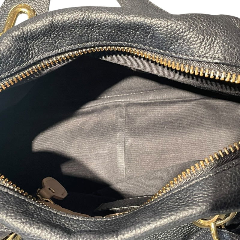 クロエ Chloe パラティスモース ブラック レザー レディース ショルダーバッグ