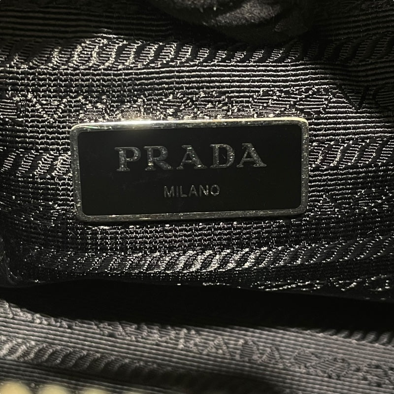 プラダ PRADA インプントゥ チェーンバッグ 1BB072 ブラック ナイロン レディース ハンドバッグ