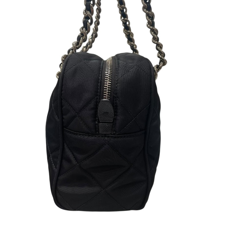 プラダ PRADA インプントゥ チェーンバッグ 1BB072 ブラック ナイロン レディース ハンドバッグ
