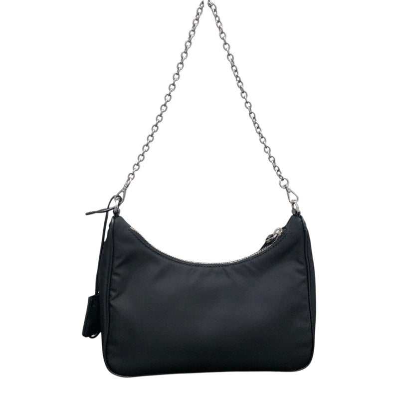 プラダ PRADA Re-Edition 2005 バッグ 1BH204 ブラック ナイロン/レザー ユニセックス ショルダーバッグ