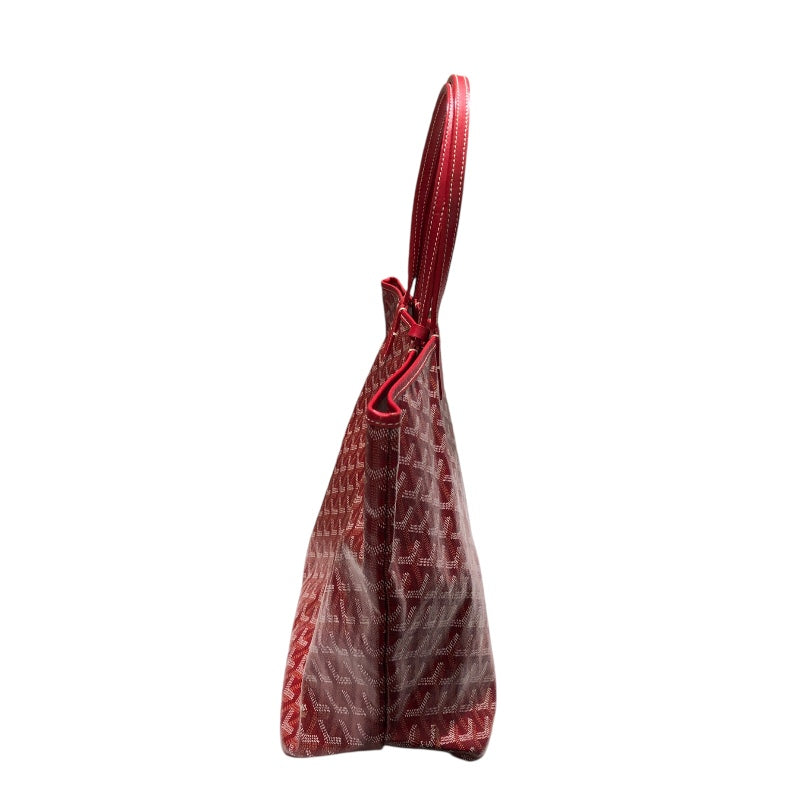 ゴヤール GOYARD サンルイPM レッド ゴヤールディンキャンバス レディース トートバッグ