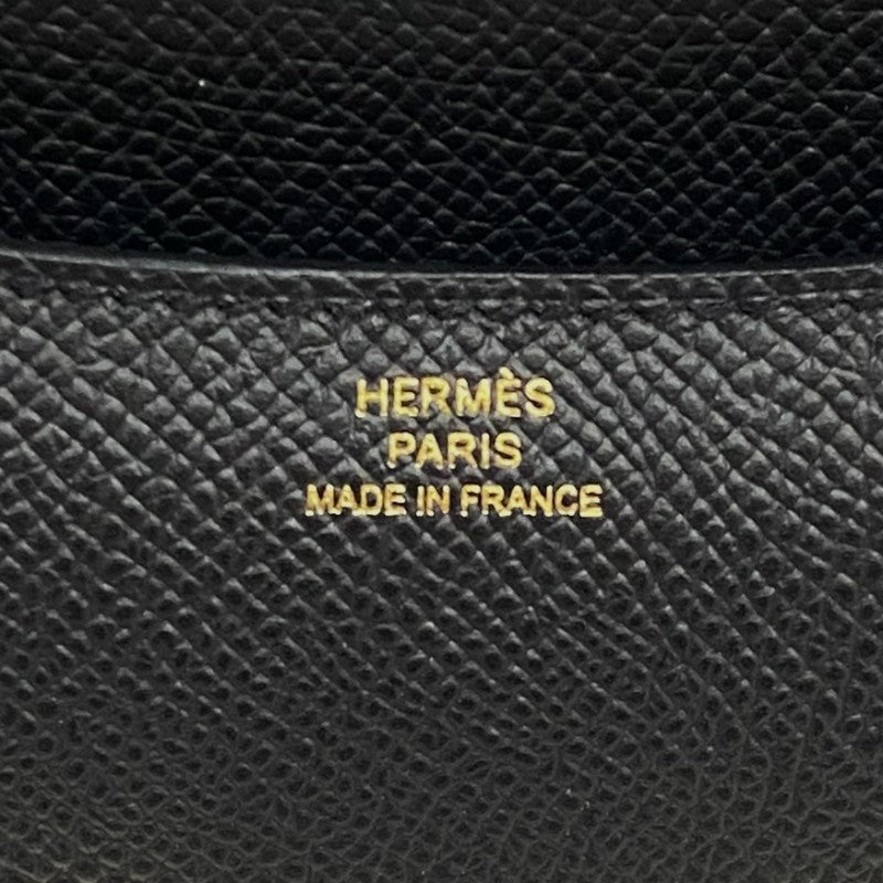 エルメス HERMES コンスタンス3 ミニ K刻印　(2025年製) ブラック ゴールド金具 ヴォーエプソン レディース ショルダーバッグ