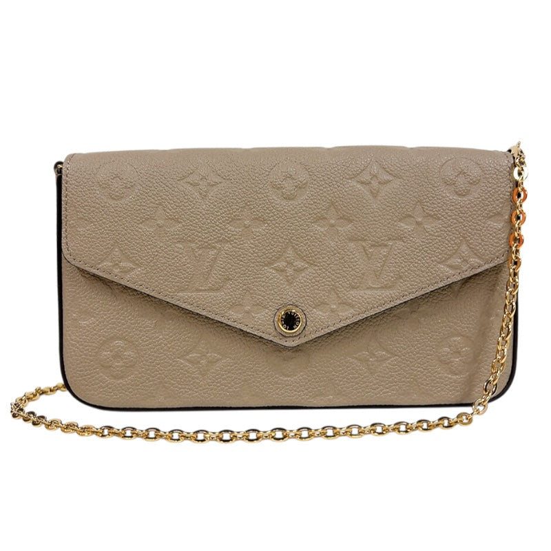 ルイ・ヴィトン LOUIS VUITTON ポシェット・フェリシー M68697 トゥルトレール　ゴールド金具 モノグラム・アンプアント レディース ショルダーバッグ