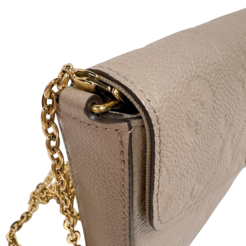 ルイ・ヴィトン LOUIS VUITTON ポシェット・フェリシー M68697 トゥルトレール　ゴールド金具 モノグラム・アンプアント レディース ショルダーバッグ