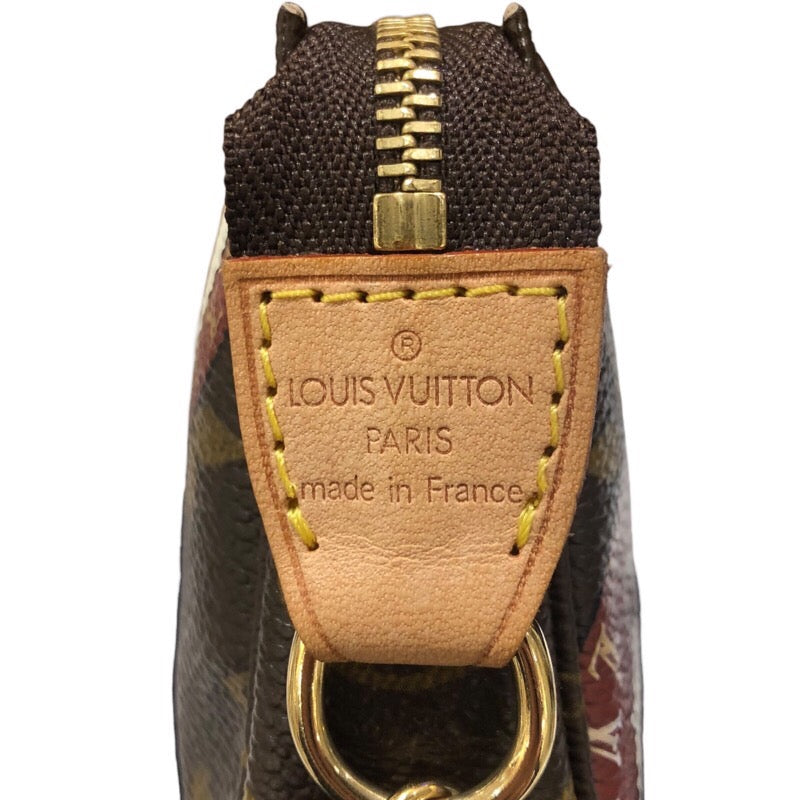 ルイ・ヴィトン LOUIS VUITTON ミニ ポシェット・アクセソワール M95804 ブラウン モノグラムラベルコレクション レディース ポーチ