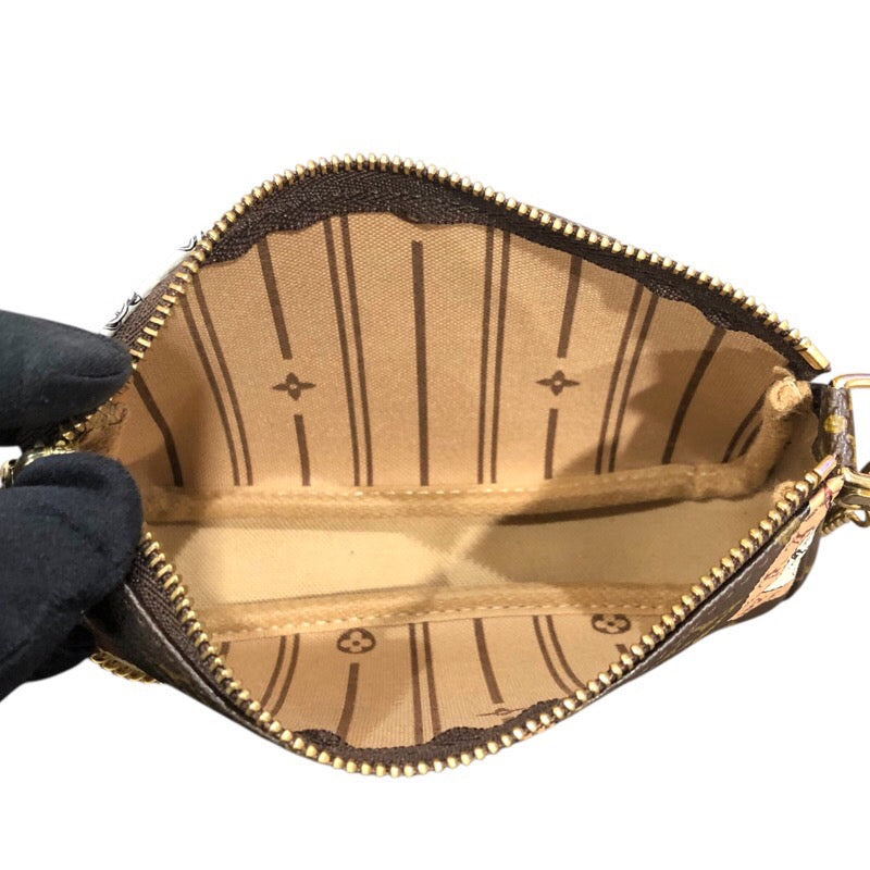 ルイ・ヴィトン LOUIS VUITTON ミニ ポシェット・アクセソワール M95804 ブラウン モノグラムラベルコレクション レディース ポーチ