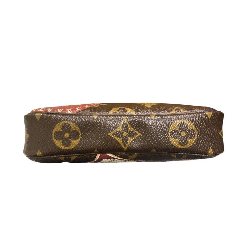 ルイ・ヴィトン LOUIS VUITTON ミニ ポシェット・アクセソワール M95804 ブラウン モノグラムラベルコレクション レディース ポーチ