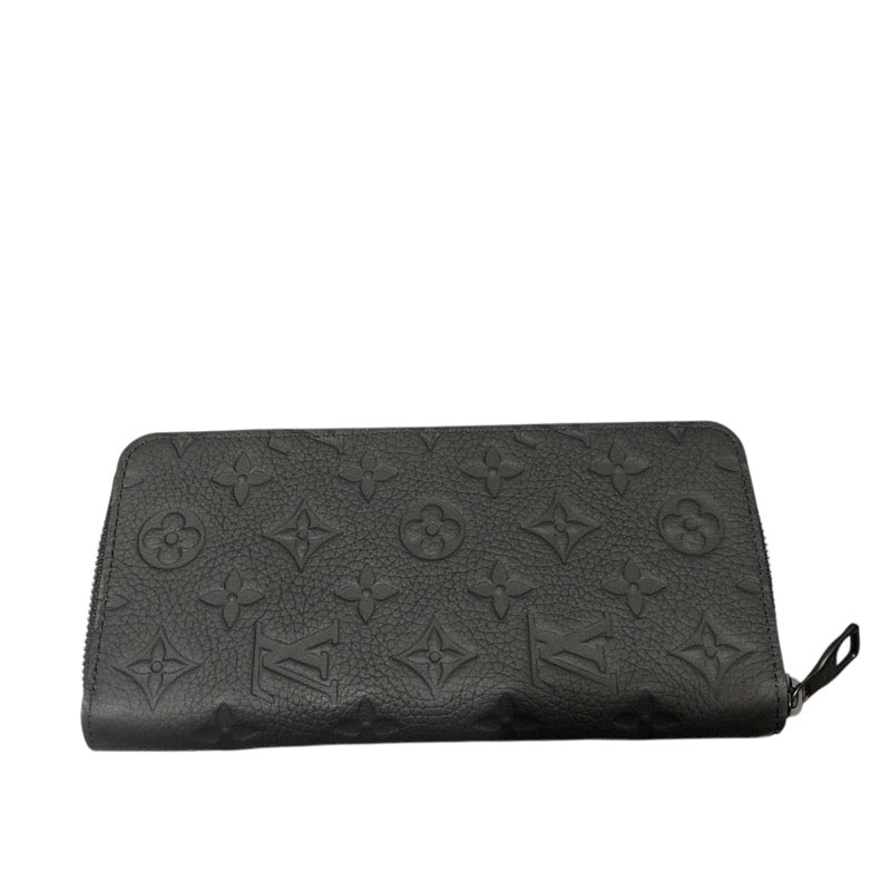 ルイ・ヴィトン LOUIS VUITTON ジッピーウォレット ・ヴェルティカル M69047 ブラック トリヨンレザー メンズ 長財布