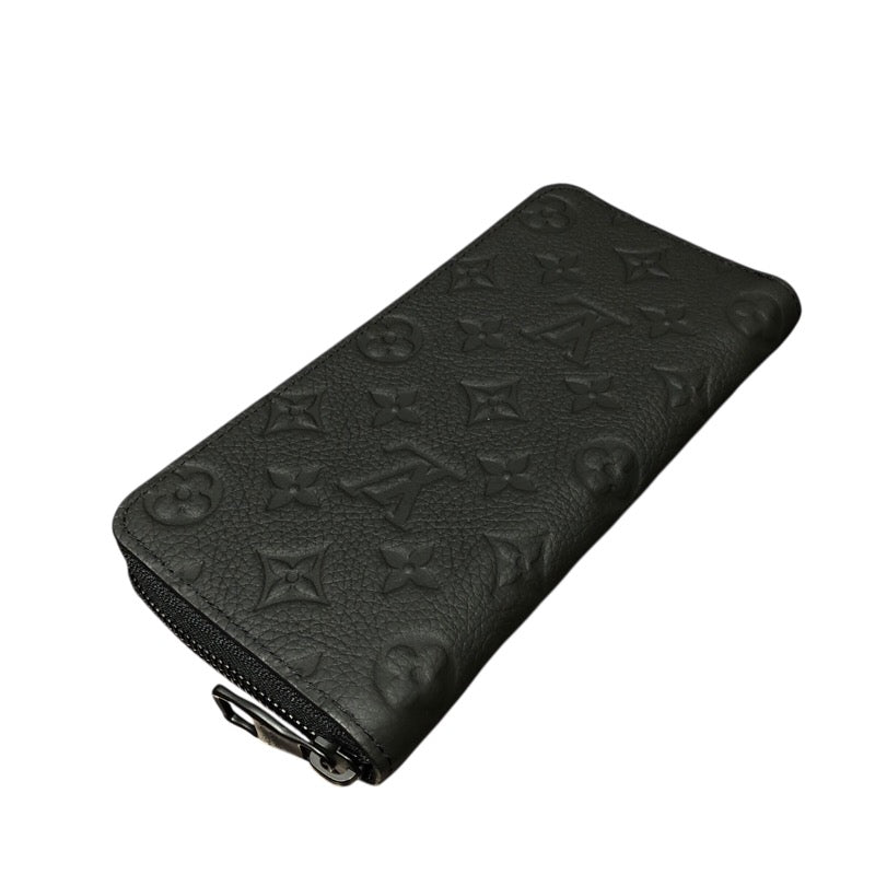 ルイ・ヴィトン LOUIS VUITTON ジッピーウォレット ・ヴェルティカル M69047 ブラック トリヨンレザー メンズ 長財布