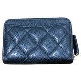 シャネル CHANEL クラシックジップコインパース AP0216 ブラウン/ゴールド金具 キャビアスキン レディース コインケース