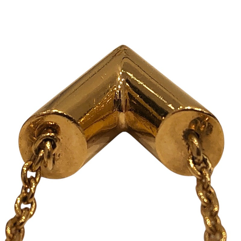 ルイ・ヴィトン LOUIS VUITTON エセンシャルV ネックレス ゴールド GP アクセサリー