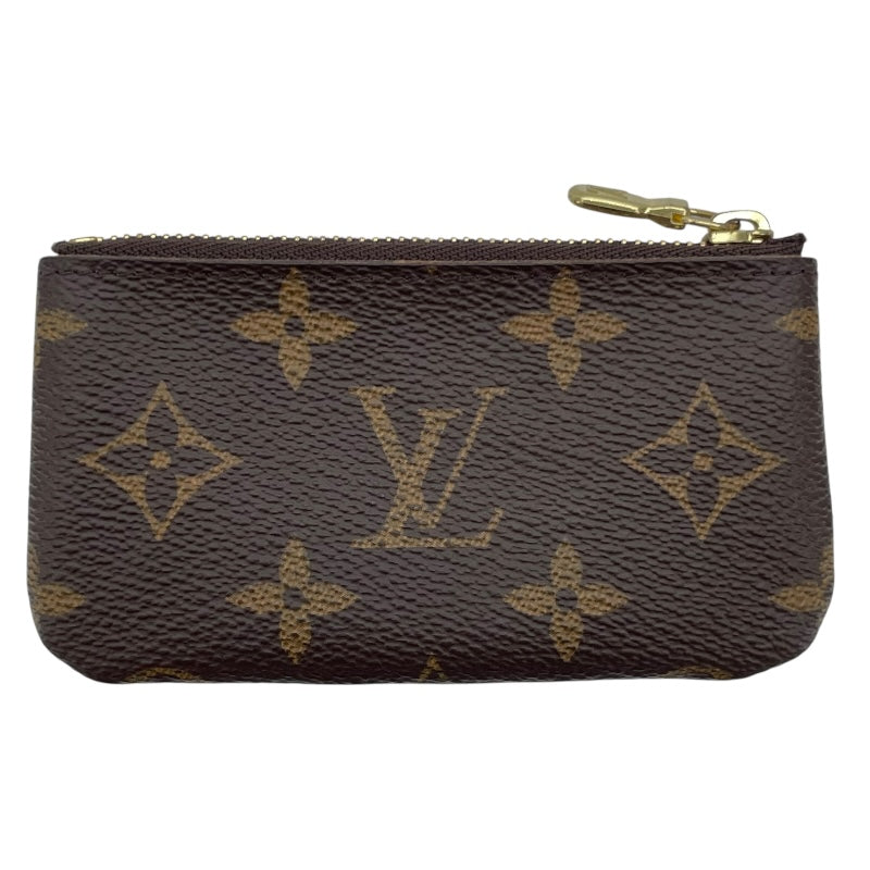 ルイ・ヴィトン LOUIS VUITTON ポシェット･クレ M62650 ブラウン モノグラムキャンバス レディース カードケース