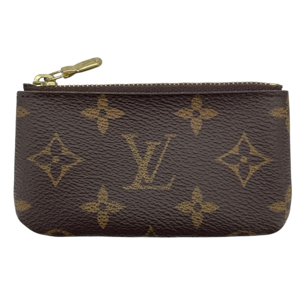 ルイ・ヴィトン LOUIS VUITTON ポシェット･クレ M62650 ブラウン モノグラムキャンバス レディース カードケース
