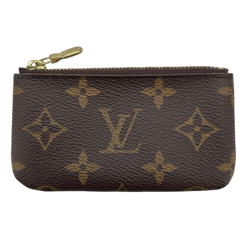 ルイ・ヴィトン LOUIS VUITTON ポシェット･クレ M62650 ブラウン モノグラムキャンバス レディース カードケース