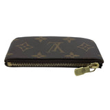 ルイ・ヴィトン LOUIS VUITTON ポシェット･クレ M62650 ブラウン モノグラムキャンバス レディース カードケース
