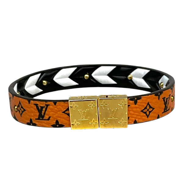 ルイ・ヴィトン LOUIS VUITTON ブラスレ・LVクラフティ M6774F オレンジ レディース ブレスレット