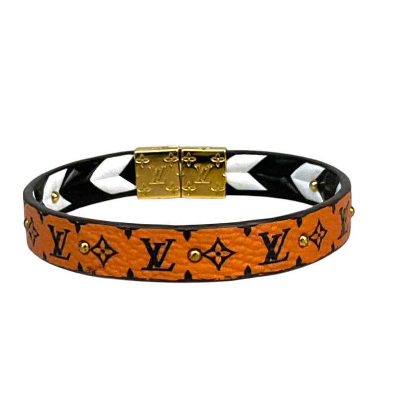ルイ・ヴィトン LOUIS VUITTON ブラスレ・LVクラフティ M6774F オレンジ レディース ブレスレット