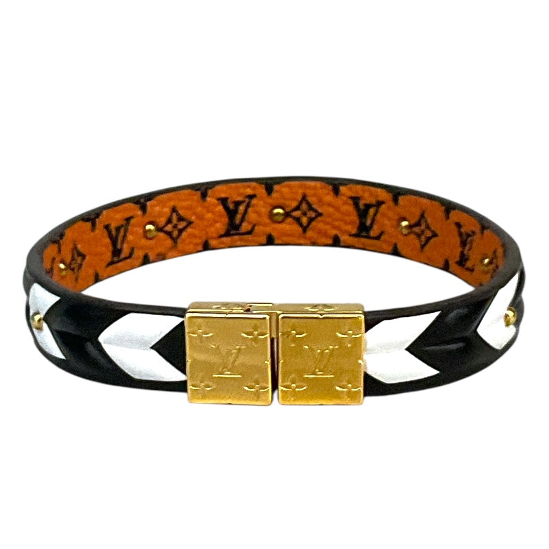 ルイ・ヴィトン LOUIS VUITTON ブラスレ・LVクラフティ M6774F オレンジ レディース ブレスレット