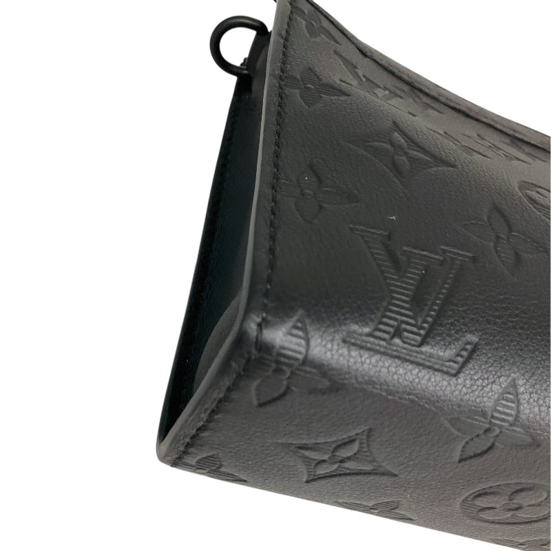 ルイ・ヴィトン LOUIS VUITTON ガストン・ウェアラブルウォレット M81115 ブラック モノグラム・シャドウ メンズ ショルダーバッグ