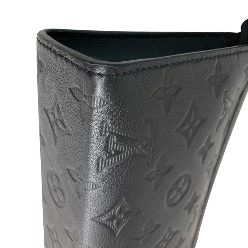 ルイ・ヴィトン LOUIS VUITTON ガストン・ウェアラブルウォレット M81115 ブラック モノグラム・シャドウ メンズ ショルダーバッグ