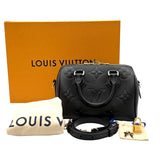 ルイ・ヴィトン LOUIS VUITTON スピーディ・バンドリエール20 M58953 ブラック モノグラム・アンプラント レザー レディース ハンドバッグ