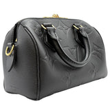 ルイ・ヴィトン LOUIS VUITTON スピーディ・バンドリエール20 M58953 ブラック モノグラム・アンプラント レザー レディース ハンドバッグ