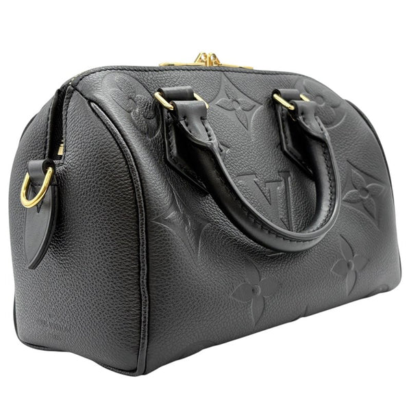 ルイ・ヴィトン LOUIS VUITTON スピーディ・バンドリエール20 M58953 ブラック モノグラム・アンプラント レザー レディース ハンドバッグ