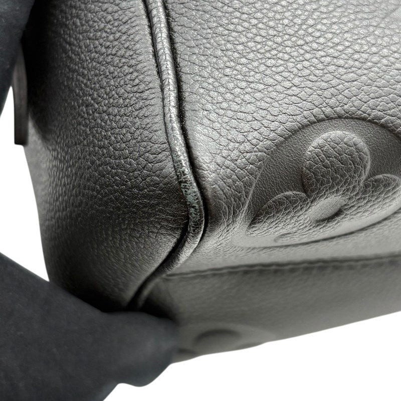 ルイ・ヴィトン LOUIS VUITTON スピーディ・バンドリエール20 M58953 ブラック モノグラム・アンプラント レザー レディース ハンドバッグ
