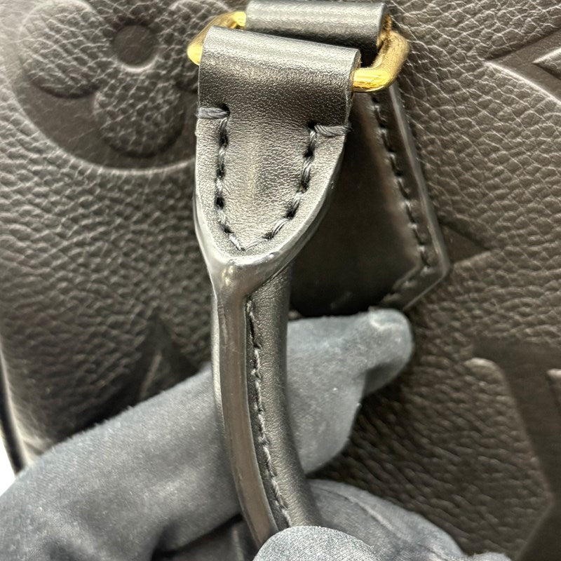 ルイ・ヴィトン LOUIS VUITTON スピーディ・バンドリエール20 M58953 ブラック モノグラム・アンプラント レザー レディース ハンドバッグ