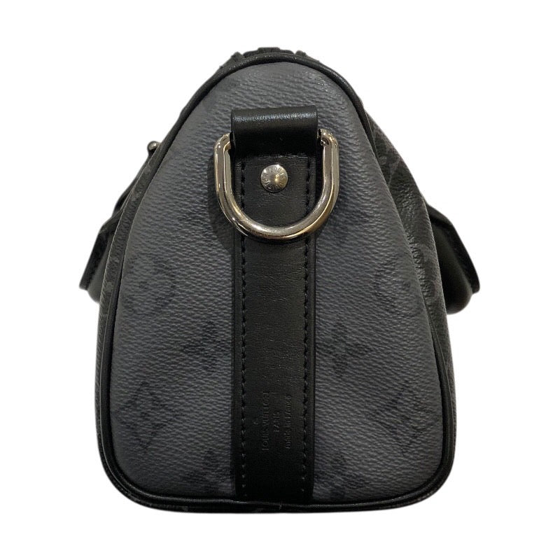 ルイ・ヴィトン LOUIS VUITTON キーポル・バンドリエール25 M46271 ブラック モノグラム・エクリプス・リバース メンズ ショルダーバッグ