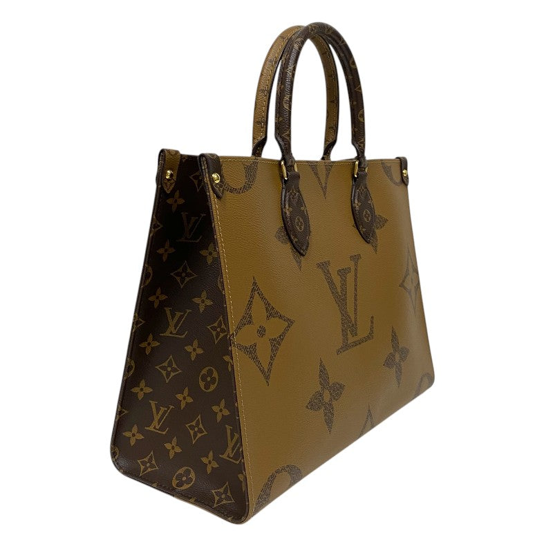 ルイ・ヴィトン LOUIS VUITTON オンザゴーMM M45321 モノグラム×モノグラムリバース レディース トートバッグ ショルダーバッグ