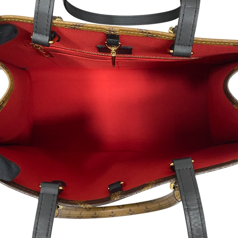 ルイ・ヴィトン LOUIS VUITTON オンザゴーMM M45321 モノグラム×モノグラムリバース レディース トートバッグ ショルダーバッグ