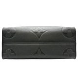 ルイ・ヴィトン LOUIS VUITTON オンザゴーMM M45595 ブラック モノグラム・アンプラントレザー ユニセックス トートバッグ
