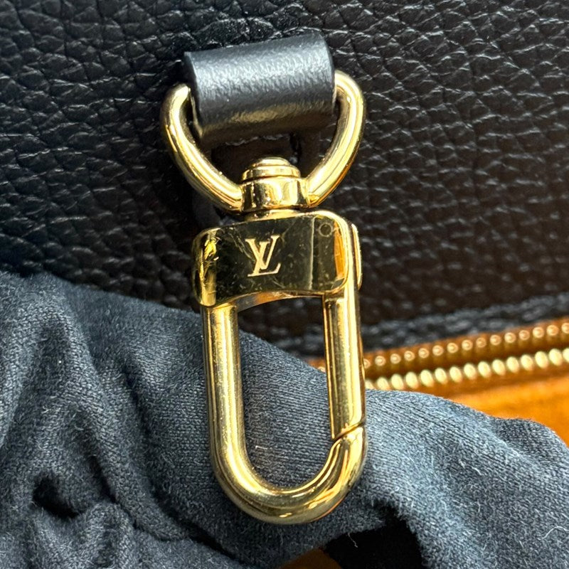 ルイ・ヴィトン LOUIS VUITTON オンザゴーMM M45595 ブラック モノグラム・アンプラントレザー ユニセックス トートバッグ
