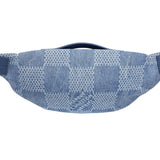 ルイ・ヴィトン LOUIS VUITTON ラッシュ・バムバッグ N00205 デニムブルー ゴールド金具 ダミエ・デニム3D ユニセックス ボディバッグ
