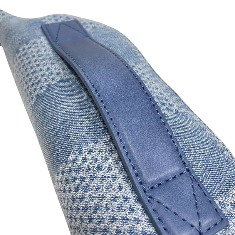 ルイ・ヴィトン LOUIS VUITTON ラッシュ・バムバッグ N00205 デニムブルー ゴールド金具 ダミエ・デニム3D ユニセックス ボディバッグ
