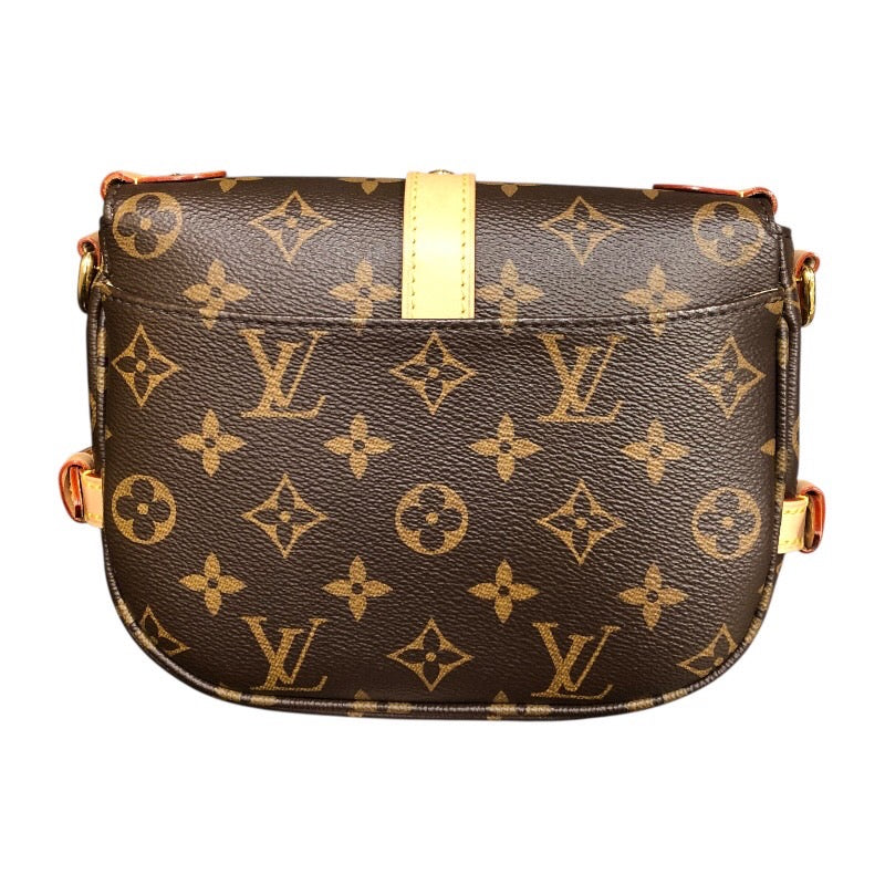 ルイ・ヴィトン LOUIS VUITTON ソミュールBB M46740 ブラウン モノグラム レディース ショルダーバッグ
