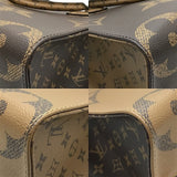 ルイ・ヴィトン LOUIS VUITTON オンザゴーMM M45321 ブラウン モノグラムジャイアントリバース レディース トートバッグ