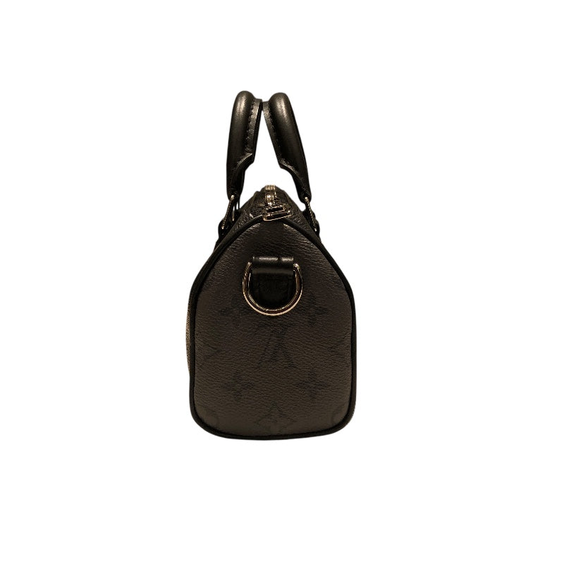 ルイ・ヴィトン LOUIS VUITTON キーポルXS ブラック PVC メンズ ショルダーバッグ